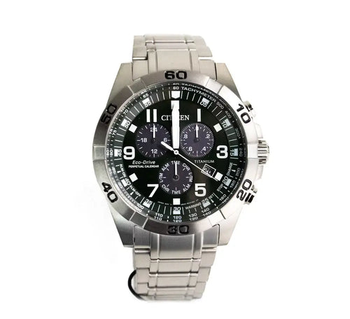 Citizen Weekender Sport Eco-Drive watch featuring a green dial and stainless steel case on a neutral background.